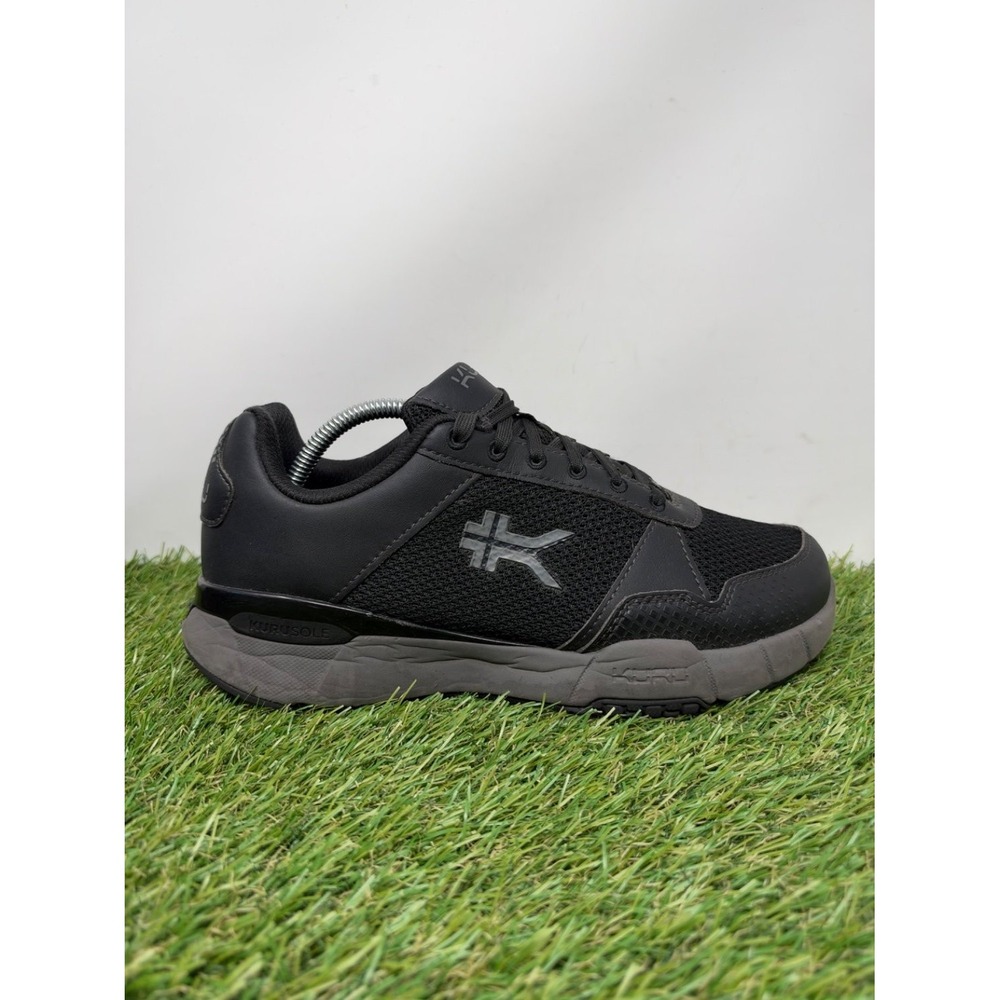 Kuru Quantum 2 Shoes Women's Size 8.5 Wide Black Walking Casual Sneakers Cushion
